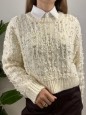 PULLOVER PERLINE LUMINA PANNA
