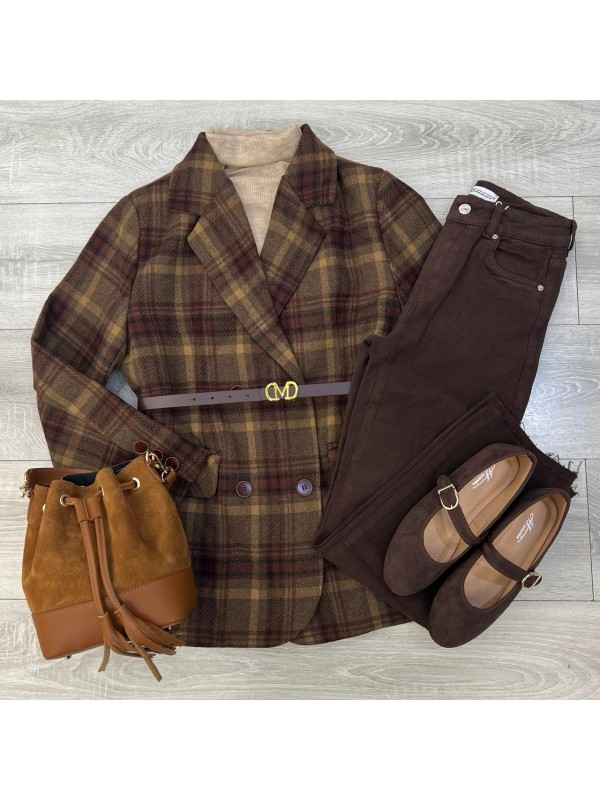 BLAZER PILAR BORDEAUX