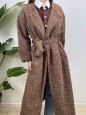 CAPPOTTO CRUDEL MARRONE
