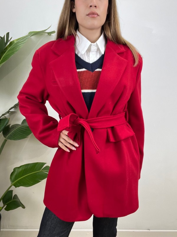 CAPPOTTO GIULY ROSSO