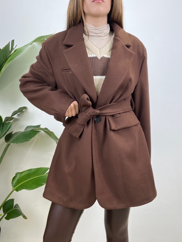 CAPPOTTO GIULY MARRONE