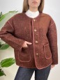 BLAZER CAPPOTTO GIORGIA BORDEAUX