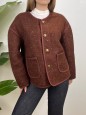 BLAZER CAPPOTTO GIORGIA BORDEAUX