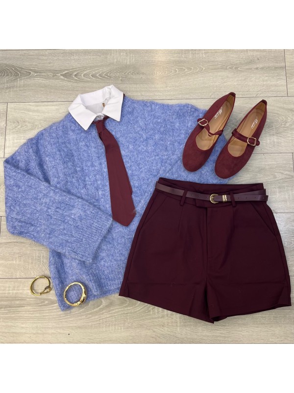 PULLOVER TRECCIONI GILDA