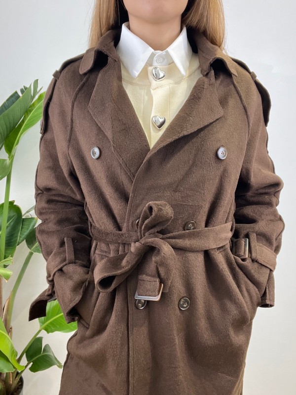 CAPPOTTO TRENCH LUIS MARRONE