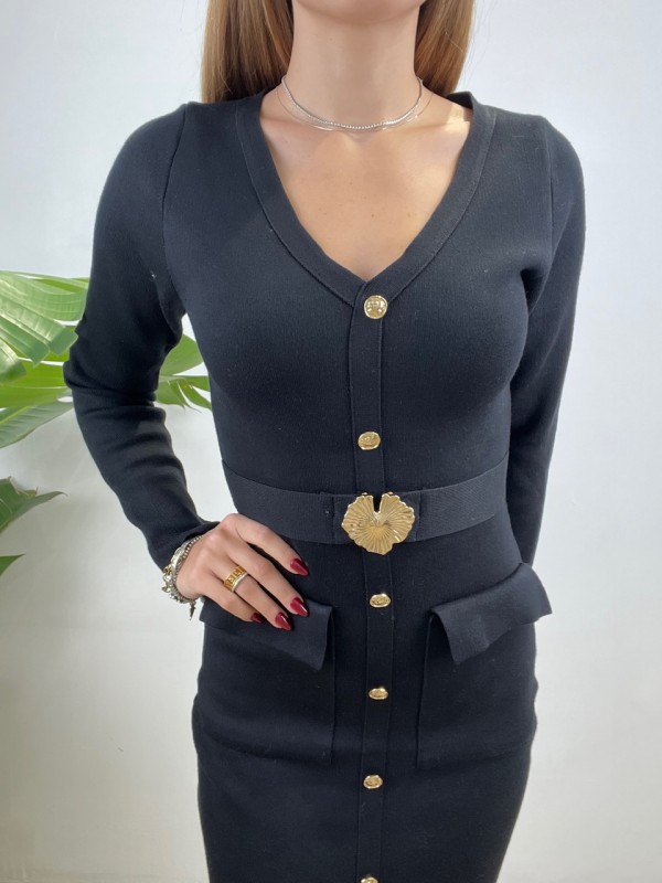 LONG DRESS MANUELA NERO