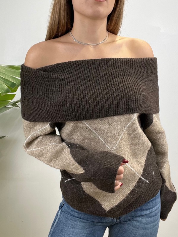 PULLOVER PROMO ROMBI