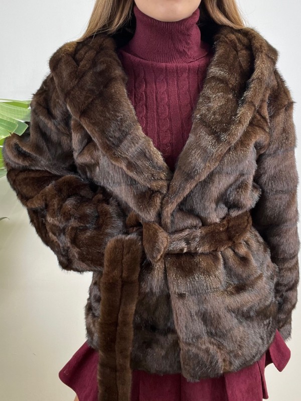 ECOPELLICCIA VERONIK MARRONE