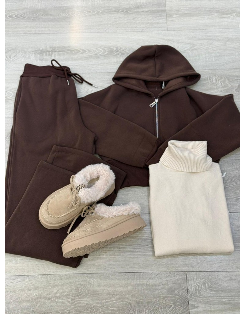 COMPLETO TUTA ISABEL MARRONE