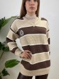 PULLOVER LOREDANA BEIGE