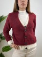CARDIGAN FELICIA BORDEAUX