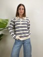 PULLOVER POLO KLARA BLU