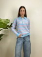 PULLOVER POLO KLARA AZZURRO
