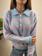 PULLOVER POLO KLARA AZZURRO