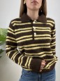 PULLOVER POLO KLARA MARRONE