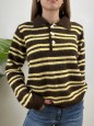 PULLOVER POLO KLARA MARRONE