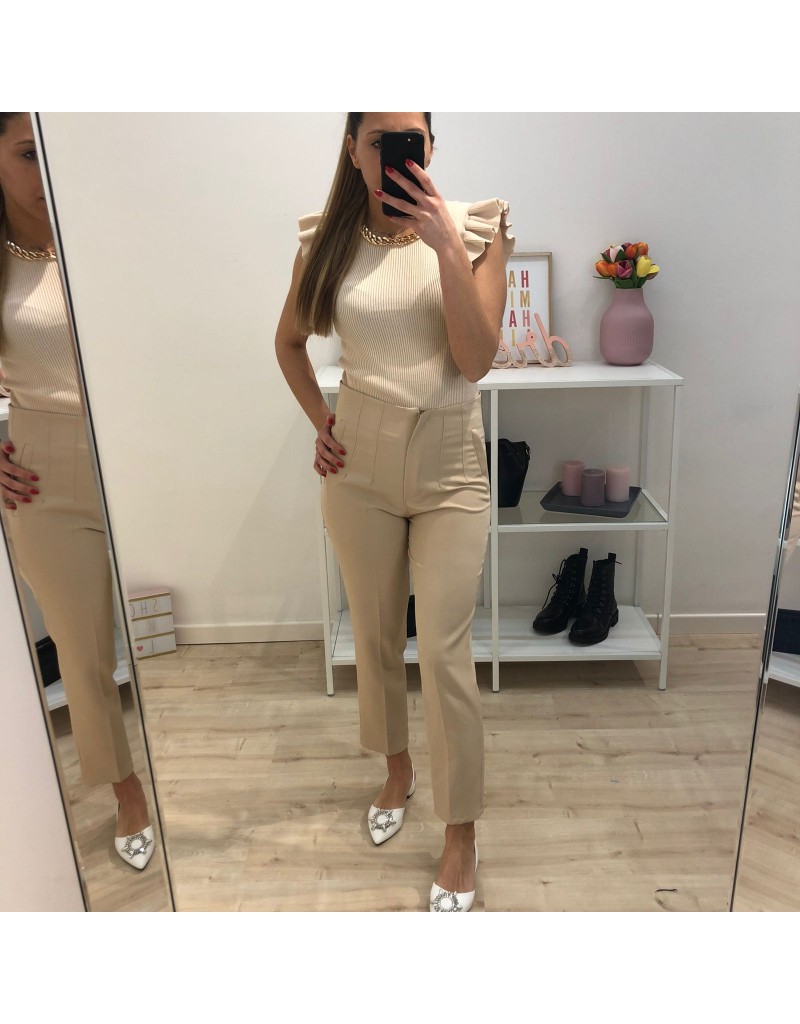 pantalone vita alta