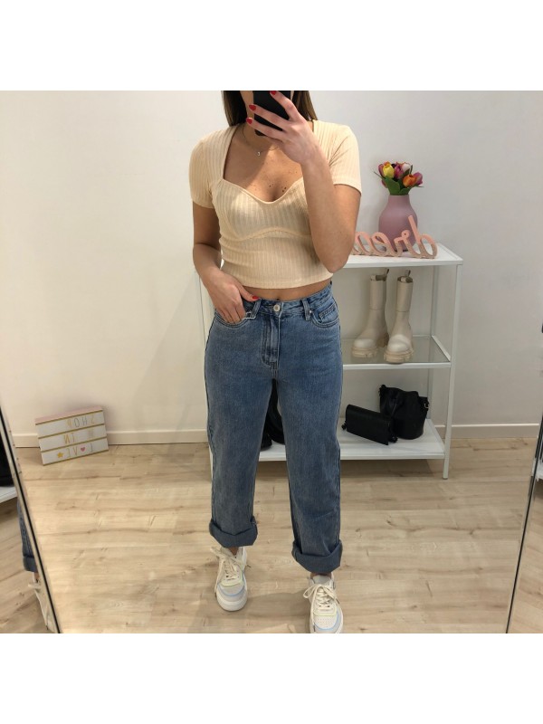 CROP COSTINE CAMEL CROP COSTINE CAMEL