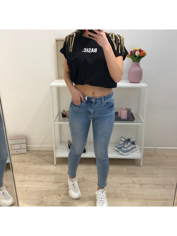 CROP SHIRT BASIC NERA CROP SHIRT BASIC NERA