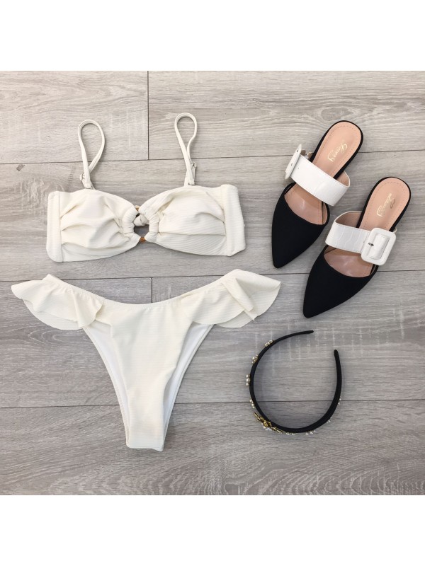 COSTUME VOLANT BIANCO COSTUME VOLANT BIANCO