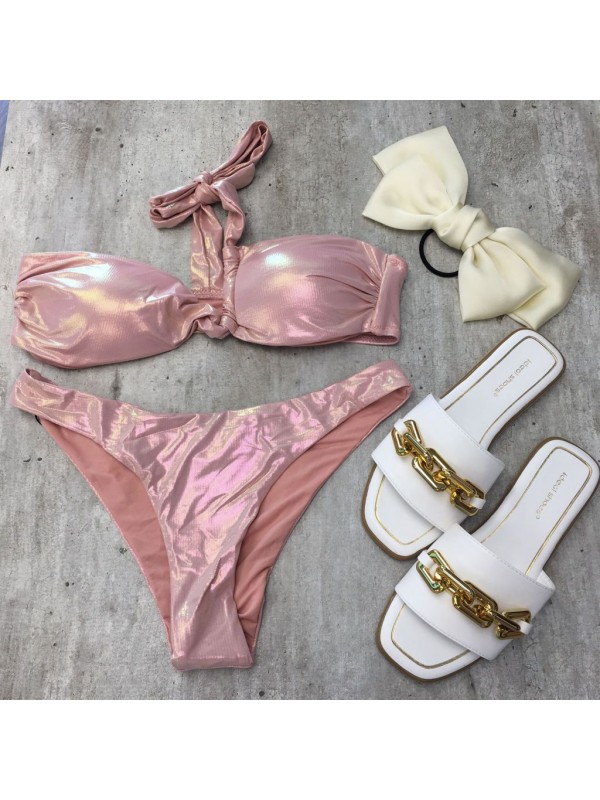 COSTUME METALLIZZATO ROSA COSTUME METALLIZZATO ROSA