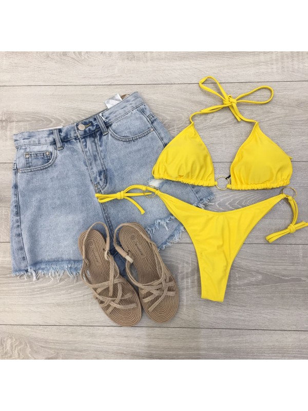 COSTUME TRIANGOLO GIALLO COSTUME TRIANGOLO GIALLO