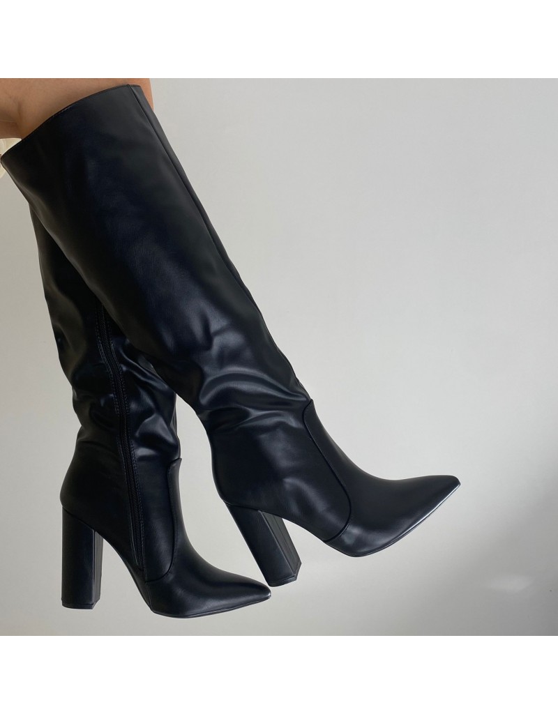 stivale nero alto