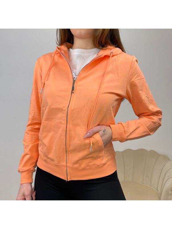 FELPA BASIC ARANCIO FELPA BASIC ARANCIO