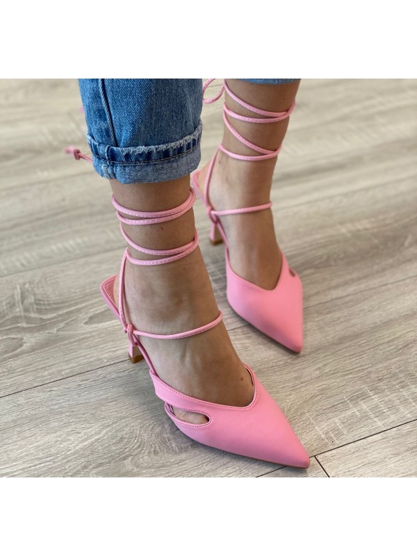 DèCOLLETè CON LACCI ROSA DèCOLLETè CON LACCI ROSA