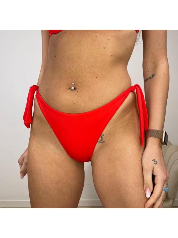 SLIP CON LACCETTI CLASSICO ROSSO SLIP CON LACCETTI CLASSICO ROSSO