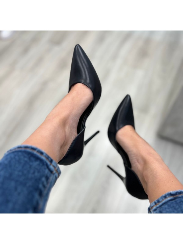 DÉCOLLETÉ ECOPELLE NERO DÉCOLLETÉ ECOPELLE NERO