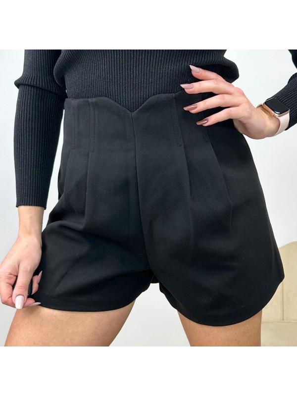 SHORT HIGH WAIST NERO SHORT HIGH WAIST NERO