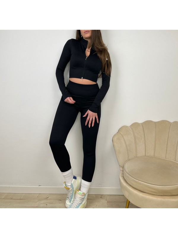 CO ORD SET GINNICO NERO CO ORD SET GINNICO NERO