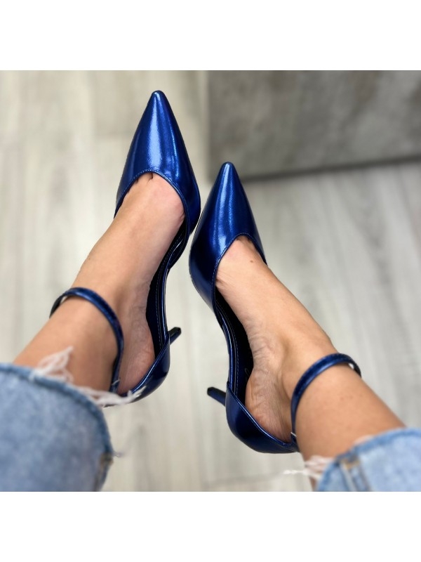 DECOLLETE' METALLIZZATO BLU DECOLLETE' METALLIZZATO BLU