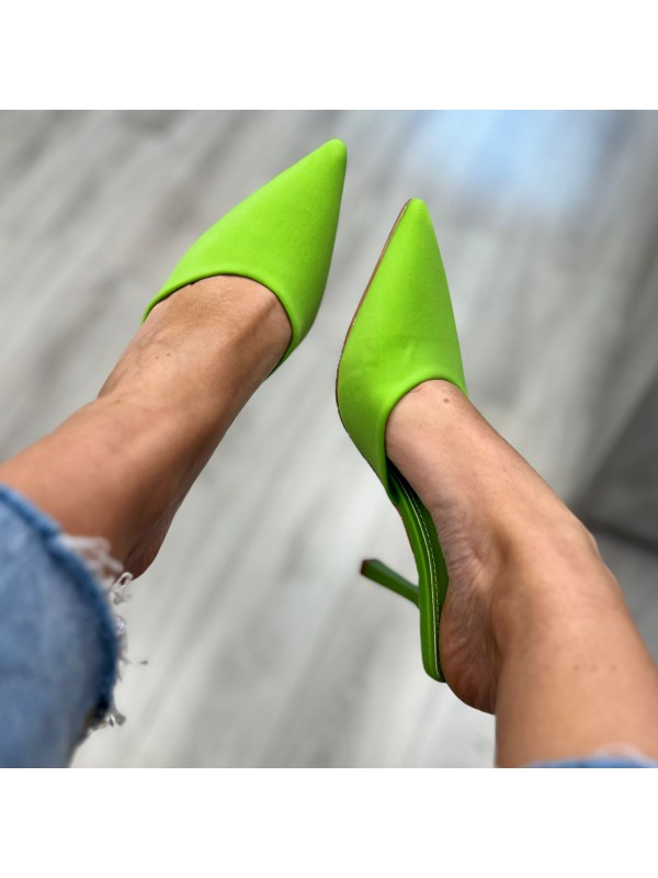 DèCOLLETEè SABOT VERDE DèCOLLETEè SABOT VERDE