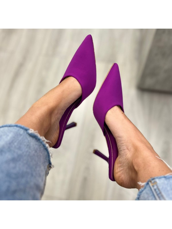 DèCOLLETEè SABOT VIOLA DèCOLLETEè SABOT VIOLA