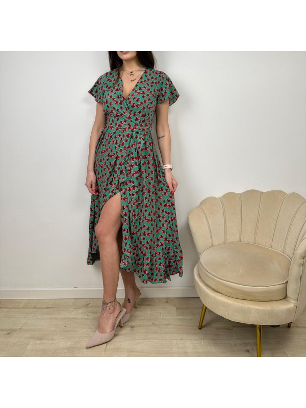DRESS MIDI FLOWER DRESS MIDI FLOWER