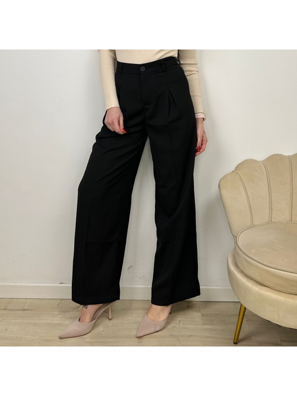 PANTALONI RELAXED FIT NERO PANTALONI RELAXED FIT NERO