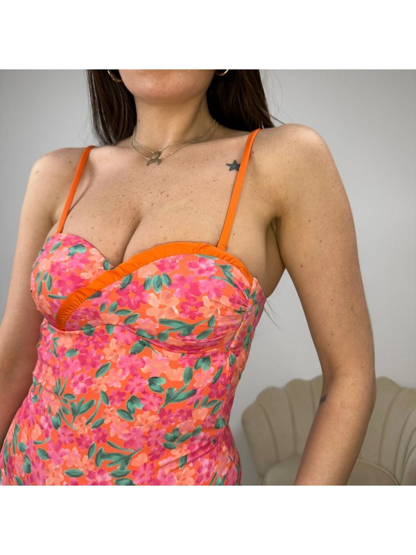 MONOKINI FLOWER ARANCIO MONOKINI FLOWER ARANCIO