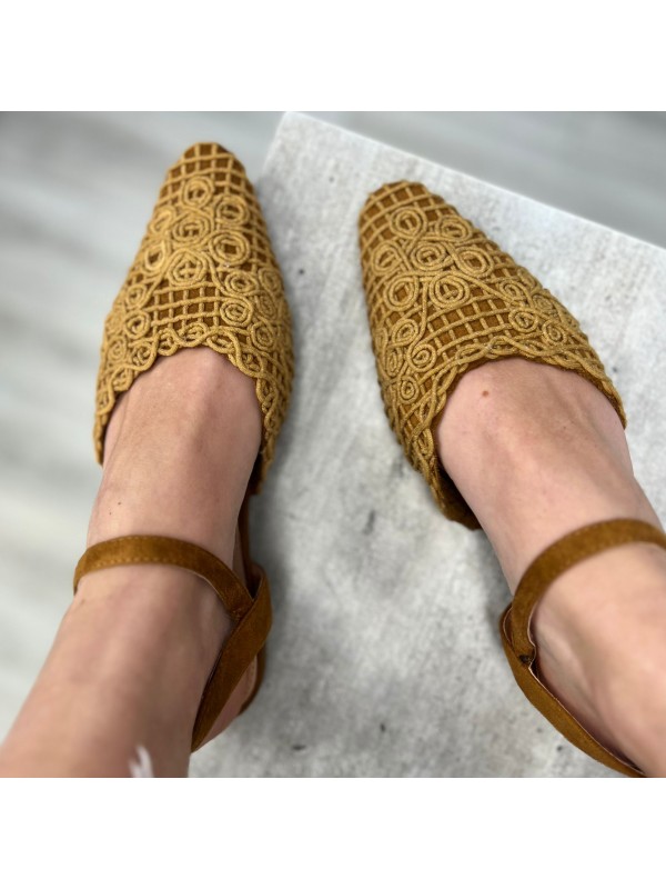 BALLERINA SQUADRATA CAMEL BALLERINA SQUADRATA CAMEL