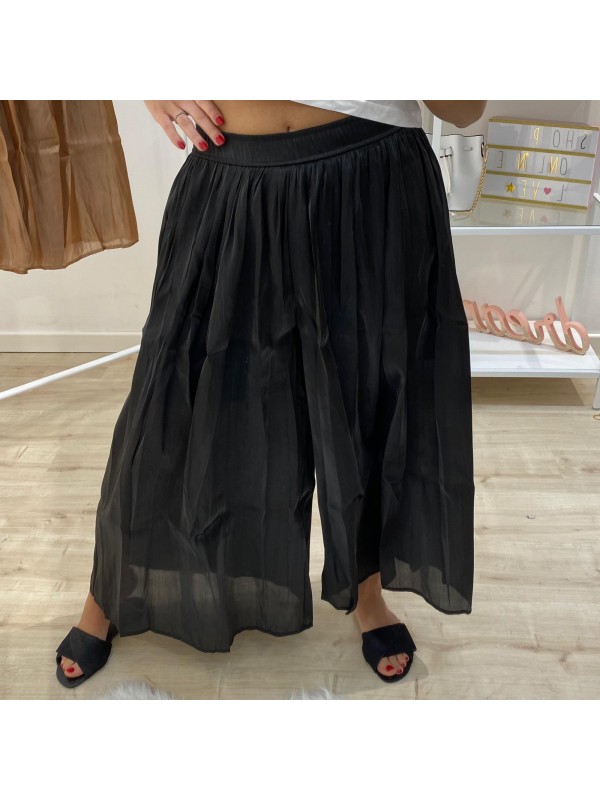 PANTALONE CULOTTE NERO PANTALONE CULOTTE NERO
