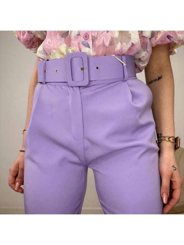 Zara store pantaloni lilla