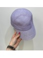BERRETTO TRAFORATO LILLA
