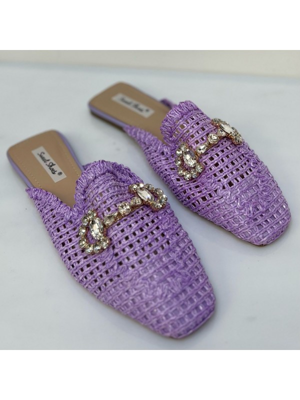 MOCASSINO SABOT LILLA MOCASSINO SABOT LILLA
