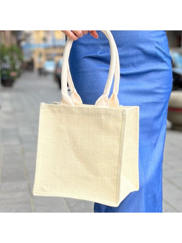 BORSA IN JUTA BEIGE BORSA IN JUTA BEIGE