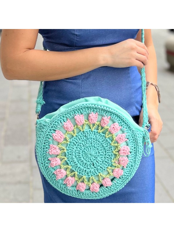 BORSA UNCINETTO VERDE BORSA UNCINETTO VERDE