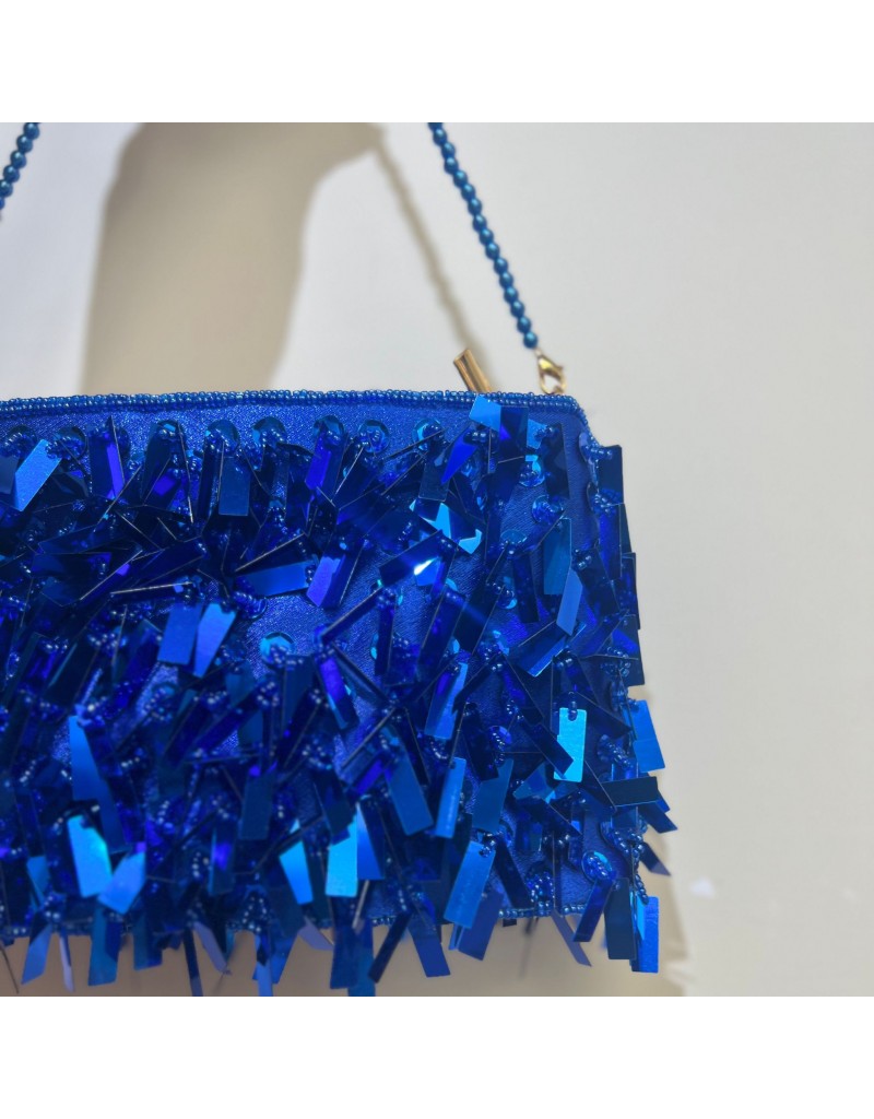 Pochette blu on sale