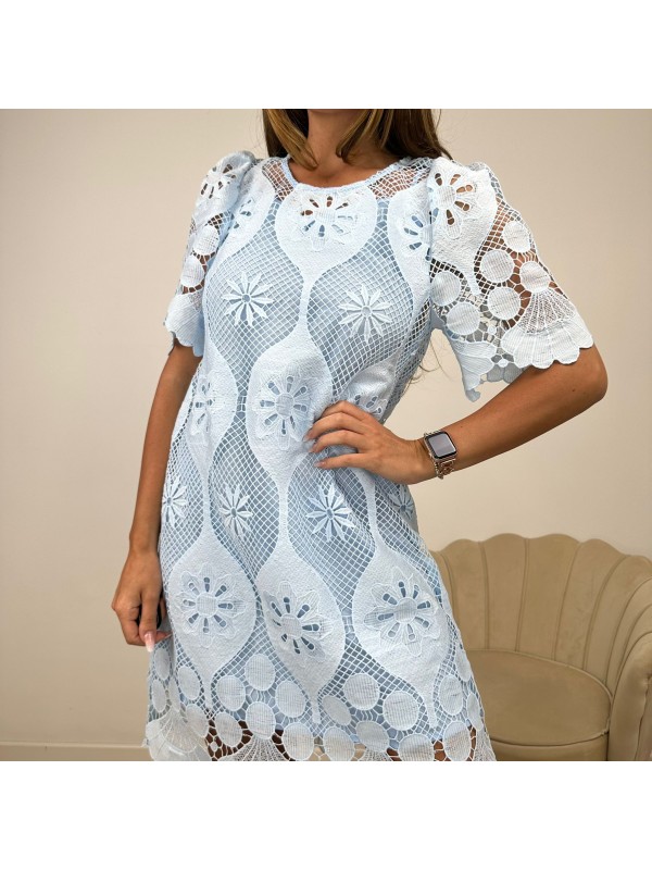 DRESS PAOLA AZZURRO DRESS PAOLA AZZURRO