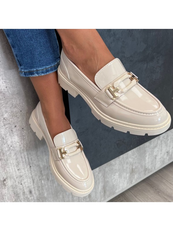 MOCASSINI GIOSY BEIGE MOCASSINI GIOSY BEIGE