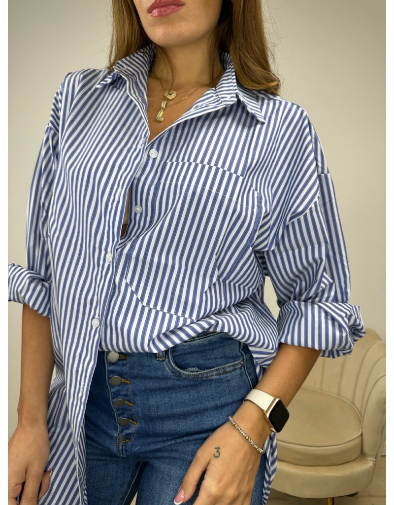 Camicia hotsell righe blu